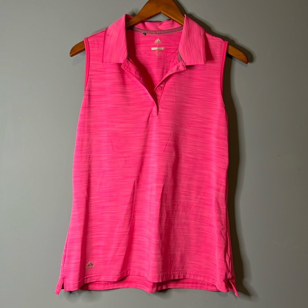 Adidas golf shirt. Woman’s size L